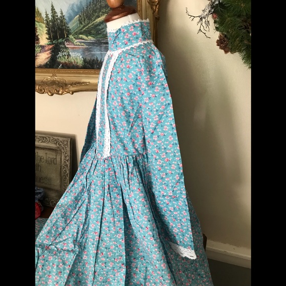 💙❤️Handmade Prairie Pioneer Dress & Bonnet‼️FINAL SALE - Picture 14 of 16